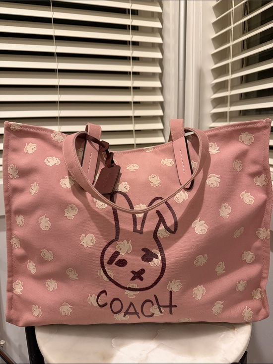 Coach Handbags - Coach Lunar New Year Tote 42 with Rabbit Graphic